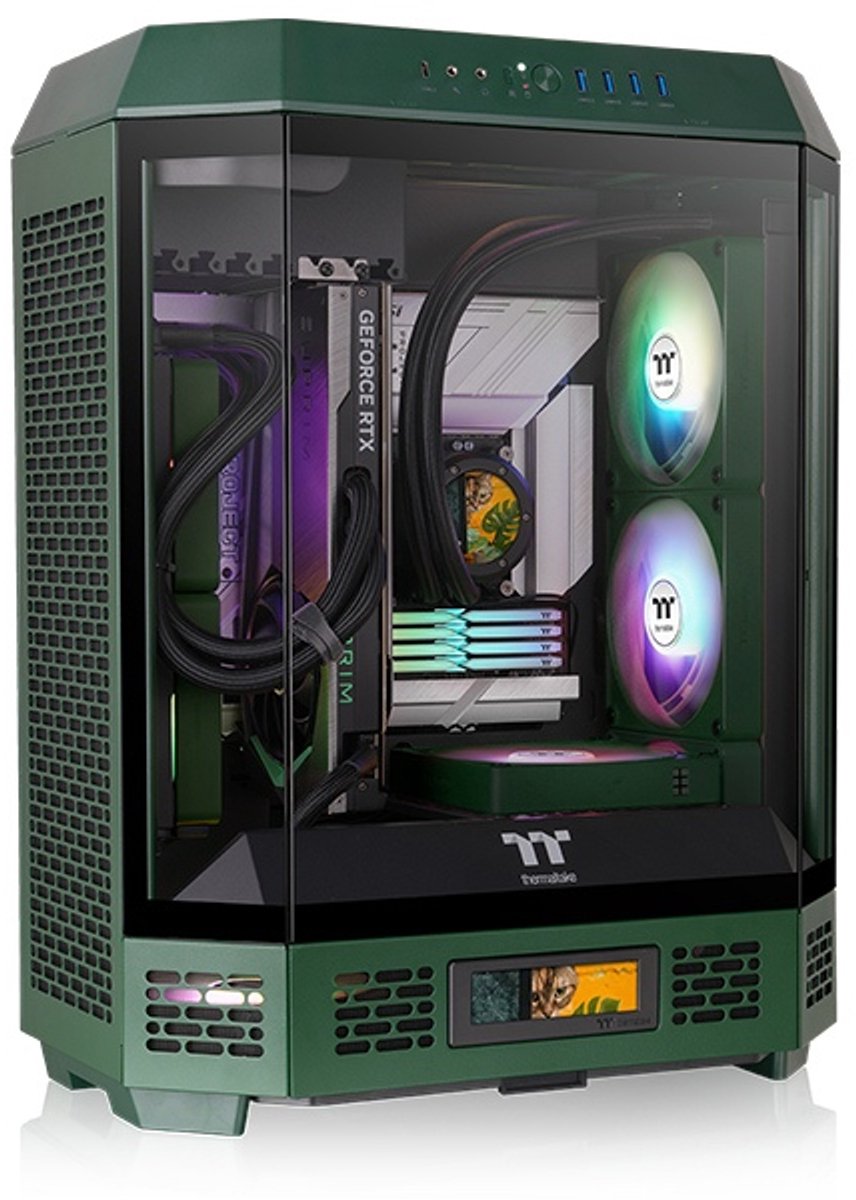 Thermaltake Tower 600 Midi Tower Racing Groen