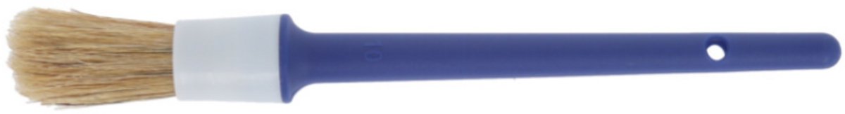 Wegwerpkwast diam 19mm nr.10 wit haar