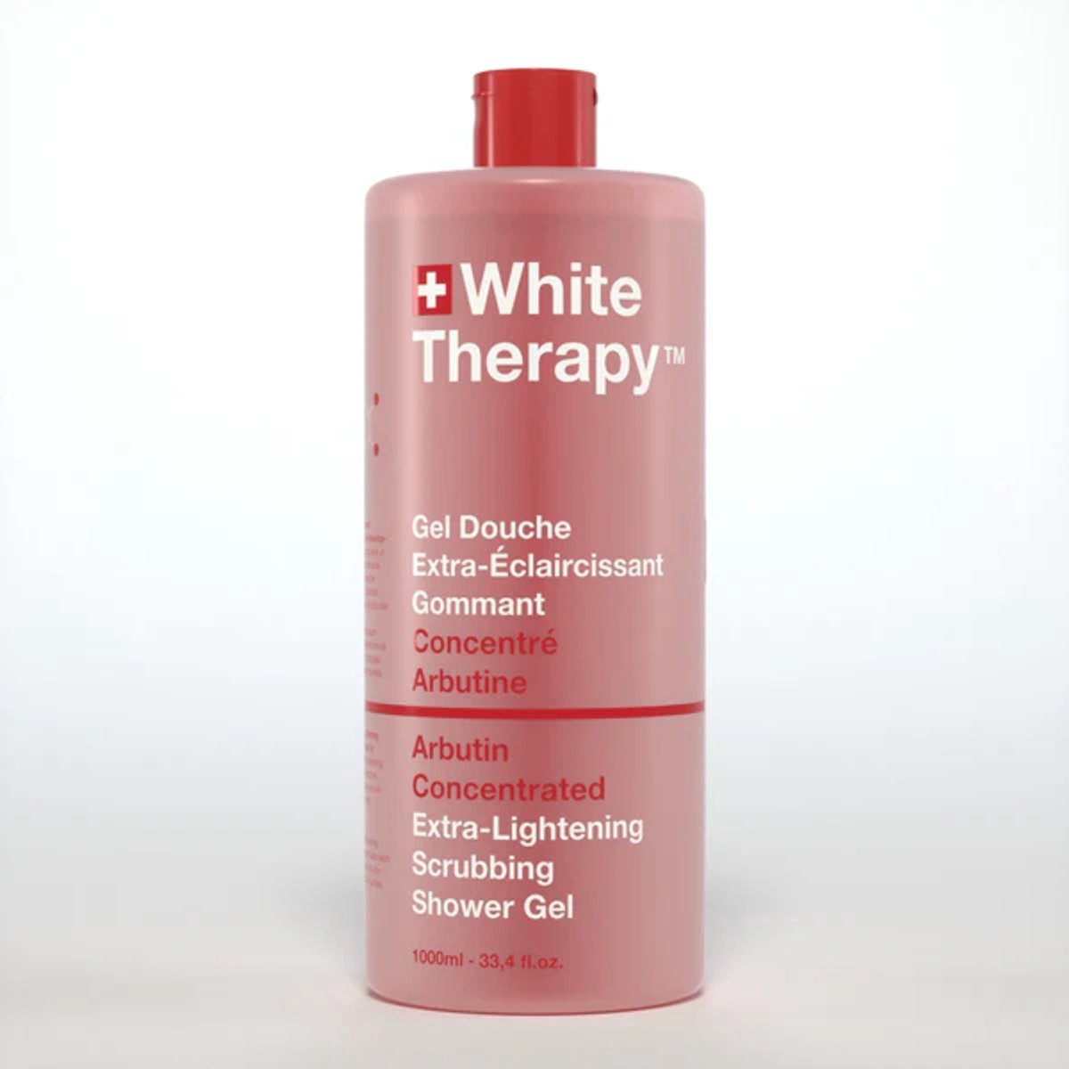 White therapy + Arbutin Concentrated Extra-Lightening Scrubbing Shower Gel, 1000ml