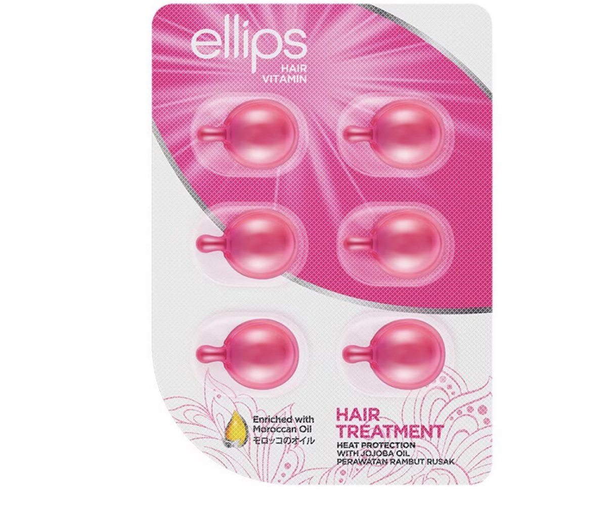 Bol.com Vitamins Ellips Hair Treatment Tablets Thermoprotective Argan Oil aanbieding