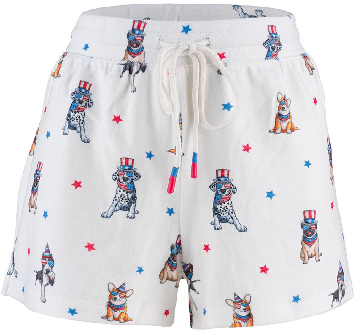 P.J. SALVAGE CO. Pyjamashorts Star Spangled