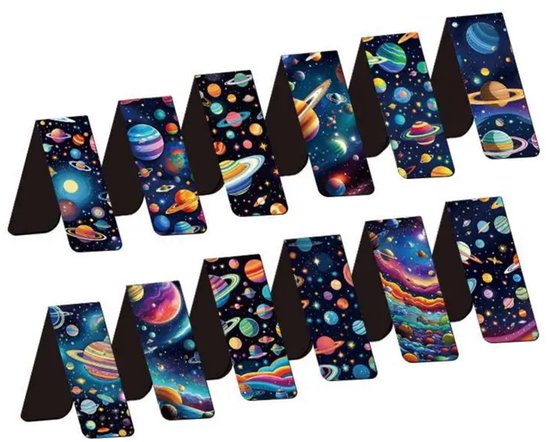 5 stuks magnetische boekenleggers voor boeken, magnetische boekenleggers, elegante boekenleggers, verschillende boeken, leesaccessoires voor studenten, leraren, kinderen, volwassenen, bloemen