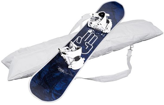 IVOL Waterafstotende snowboardtas 180x40x16 cm - Wit