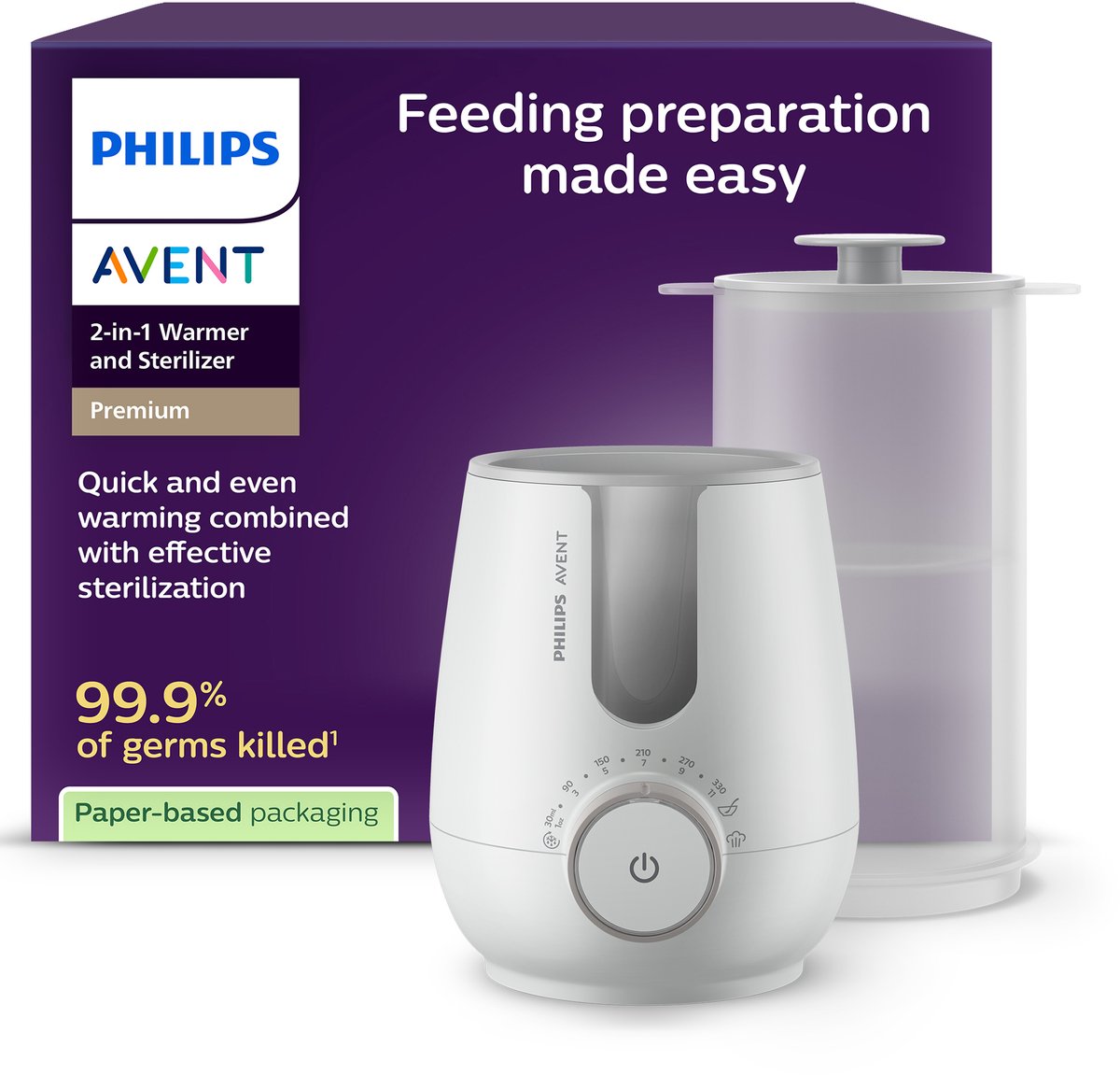 Philips Avent 2-in-1 Flessenwarmer en Sterilisator