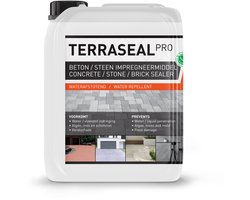 Tuintegel impregneer - Nano Coating Tuintegels, Betontegels, Terrastegels, Bestrating, Klinkers impregneren - Professioneel tegel impregneermiddel - Terraseal Pro - 2,5L (15m2)