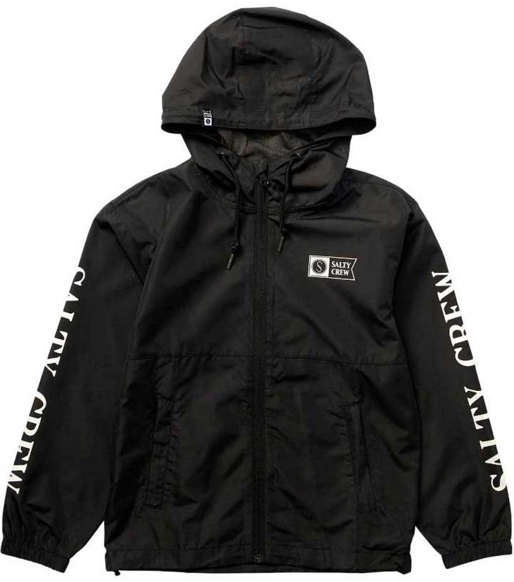 Salty Crew Surface Jas Jongen Zwart