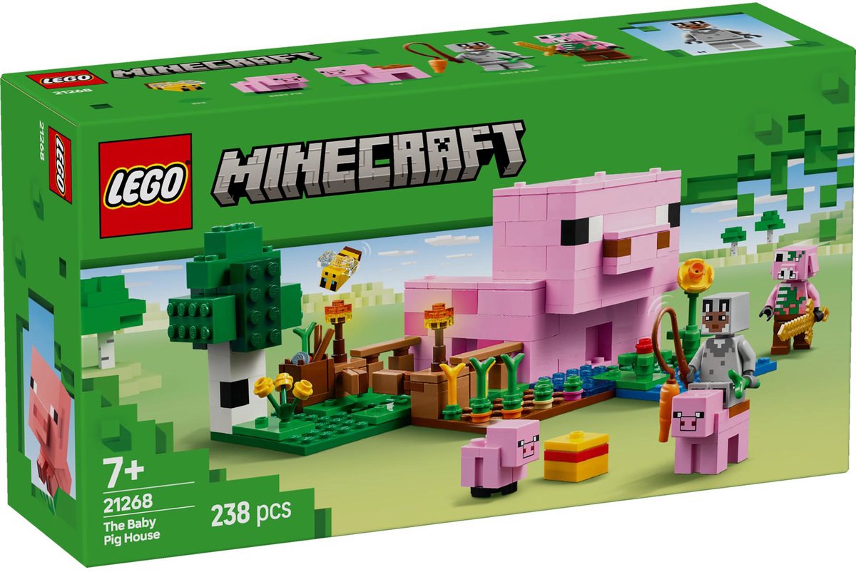 LEGO 21268 Minecraft Het huis van het biggetje