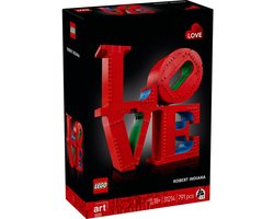LEGO Art LOVE Woonaccessoire Decoratie Bouwpakket voor Volwassenen, Valentijnscadeau - 31214