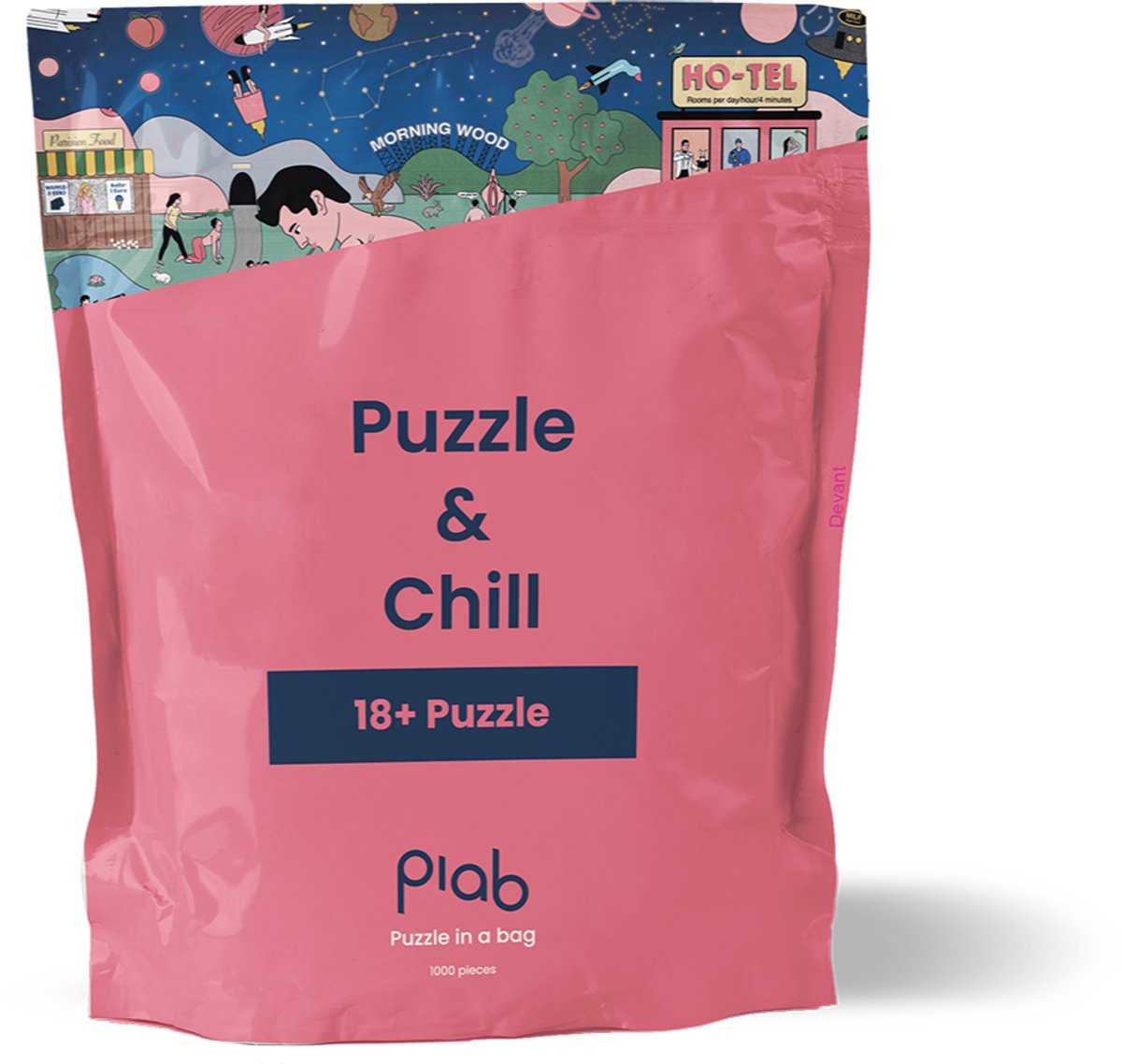 Puzzle in a Bag - De Pikante Puzzel - Puzzel - 1000 stukjes