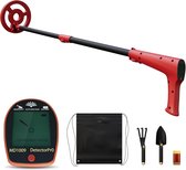 Bol.com Aufun Metaaldetector voor kinderen Kinderdetector Lichtgewicht Verstelbare Waterdichte Metaaldetector Handheld Detector ... aanbieding