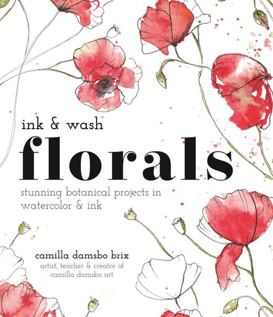 Ink and Wash Florals - cover