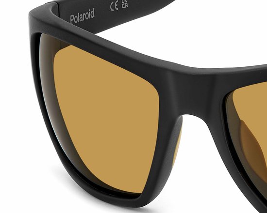 Polaroid Floating Black & Yellow Aqua Master + Waterband Drijvende Antislip Zonnebril Sportzonnebril van Polaroid — afbeelding 3