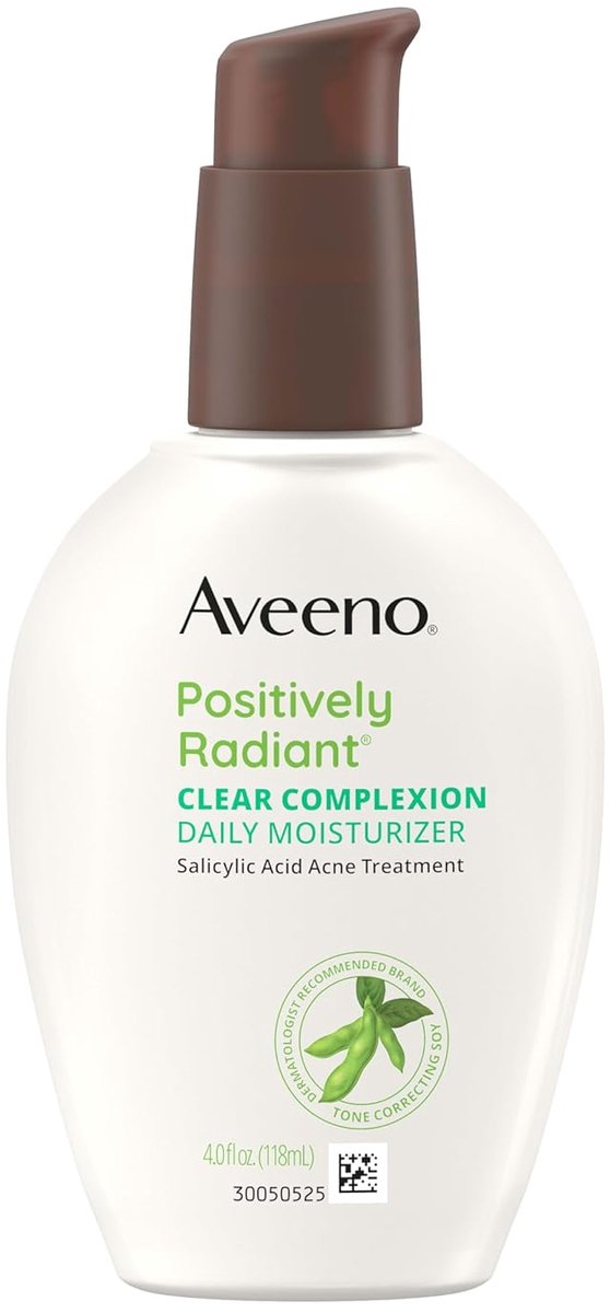 Aveeno - Positively Radiant – Clear Complexion Face Moisturizer – Acne Gezichtscrème – Hydraterende Dagcrème voor Onzuiverheden