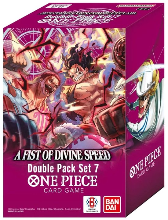 Bandai Namco One Piece TCG Double Pack Set-A Fist of Divine Speed (Diversen) Nieuw