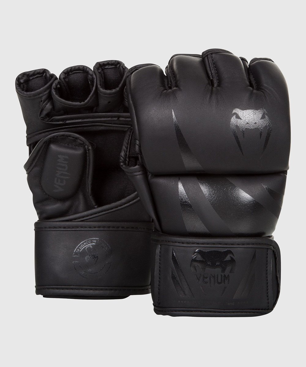 Venum MMA Handschoenen Challenger Zwart Zwart Pu-leer - L / XL