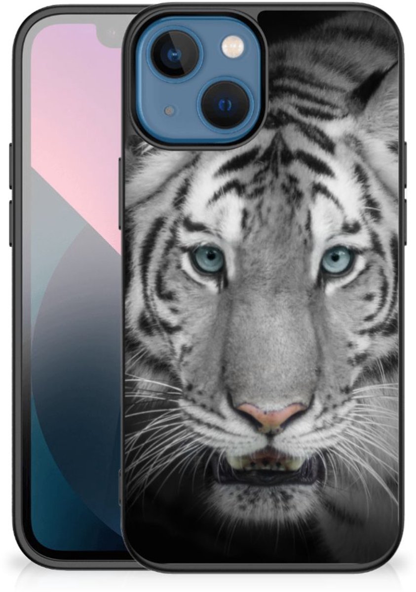 Apple iPhone 13 mini Dierenprint Telefoonhoesje Tijger