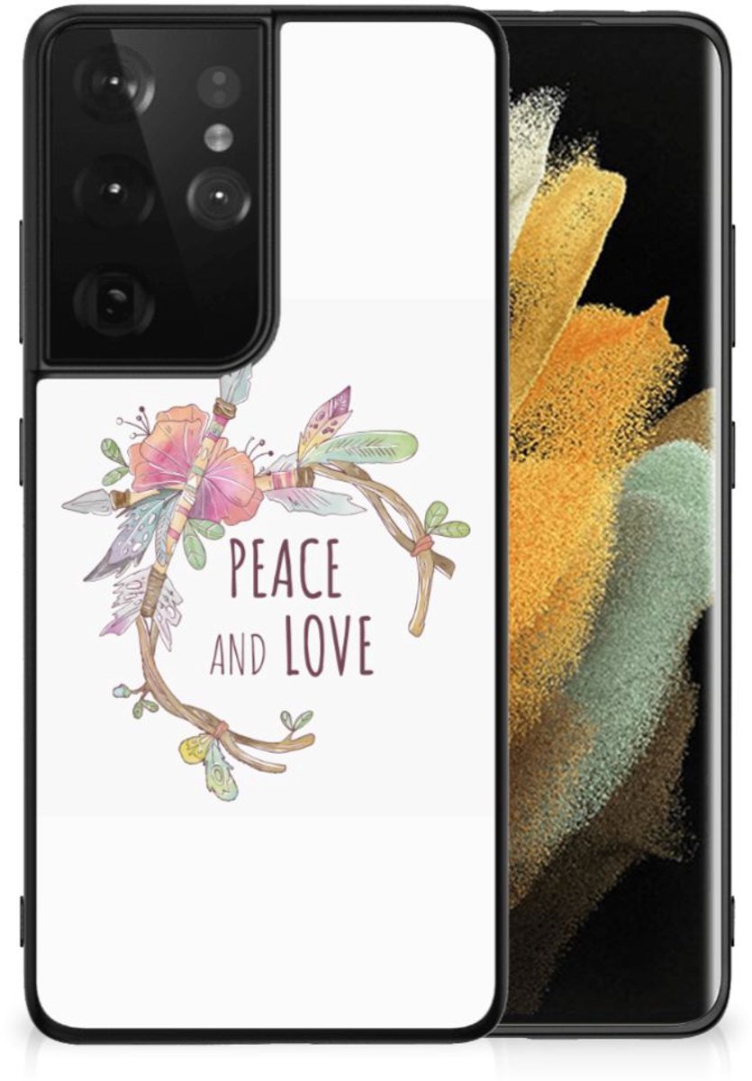 Samsung Galaxy S21 Ultra Hoesje Boho Text