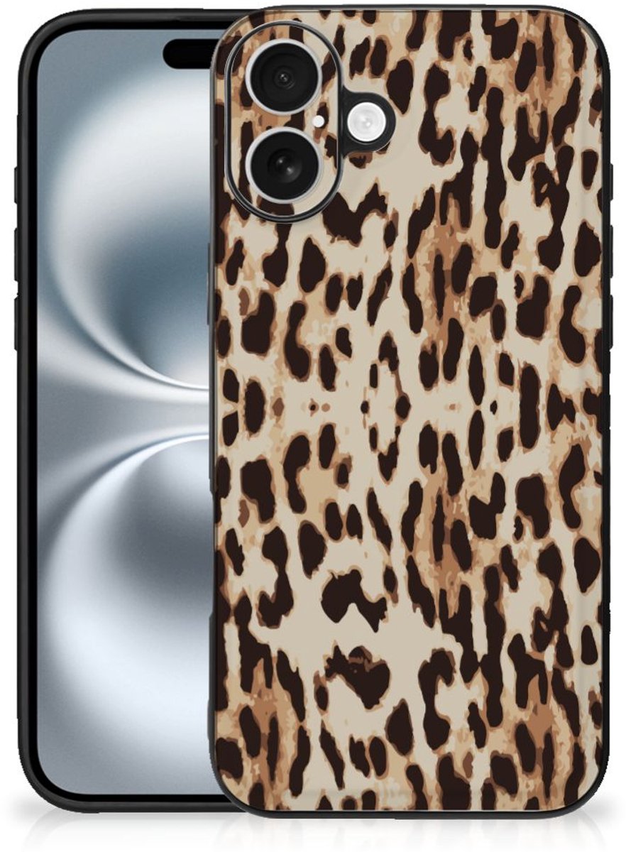 iPhone 16 Plus Dierenprint Telefoonhoesje Leopard