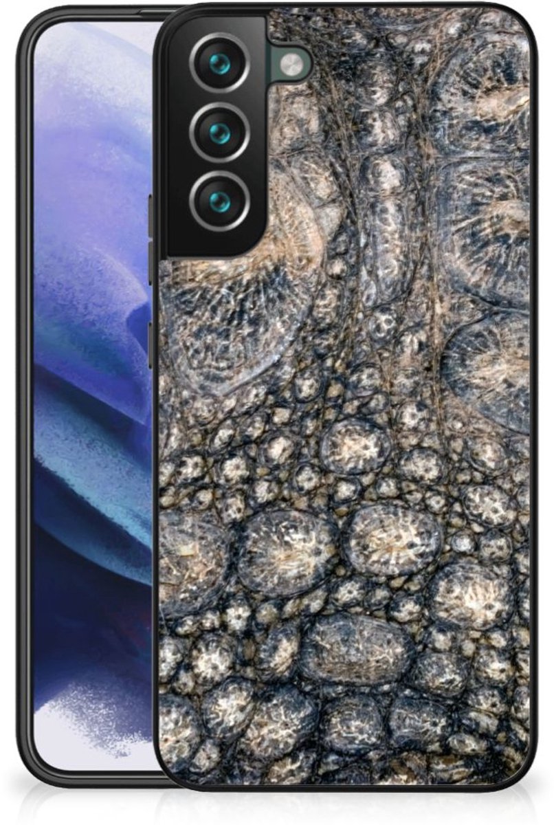 Samsung Galaxy S22 Plus Dierenprint Telefoonhoesje Krokodillenprint