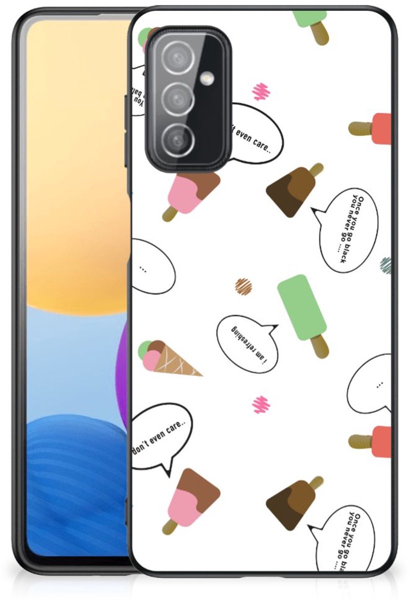Samsung Galaxy M52 Back Cover Hoesje IJsjes