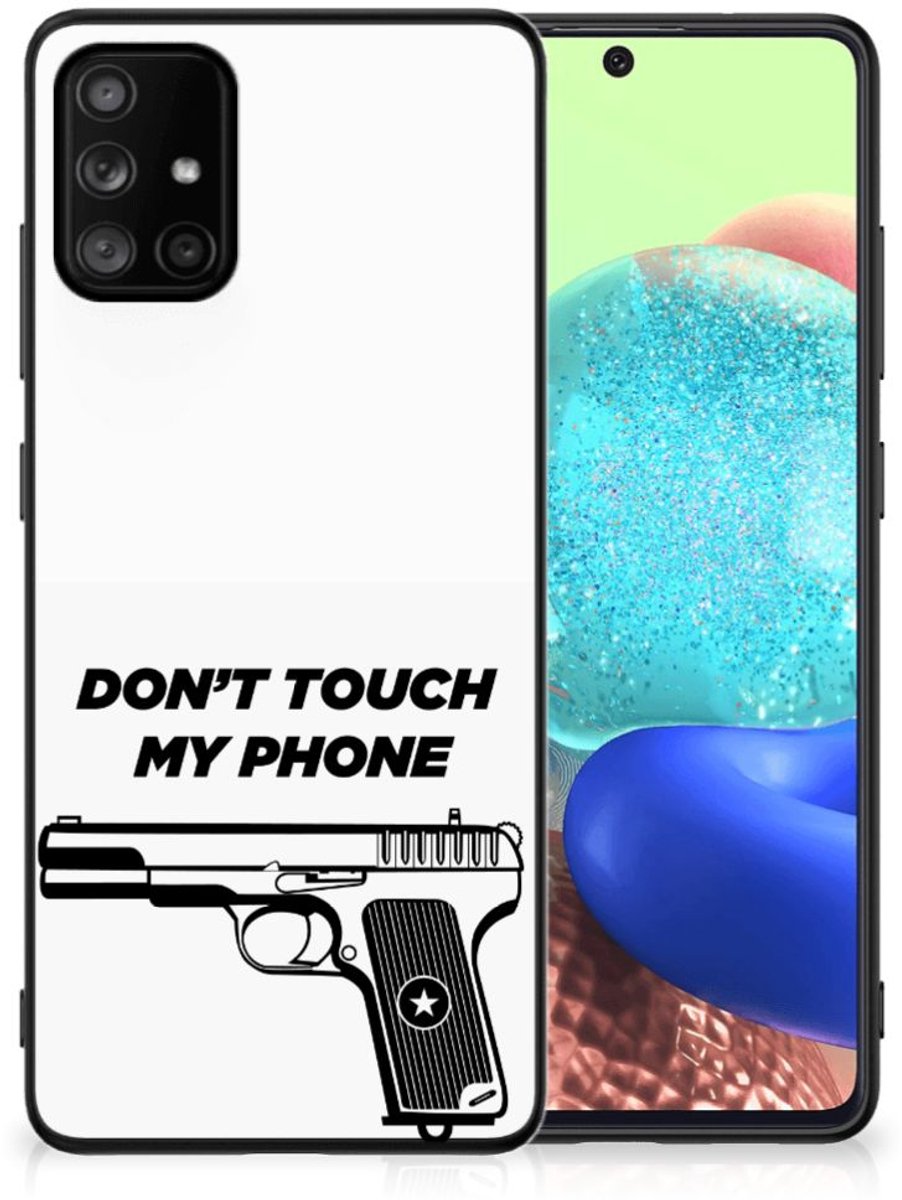 Samsung Galaxy A71 Telefoon Hoesje Pistol DTMP