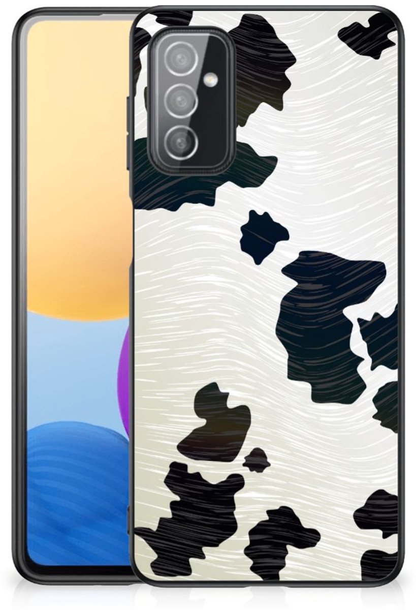 Samsung Galaxy M52 Dierenprint Telefoonhoesje Koeienvlekken