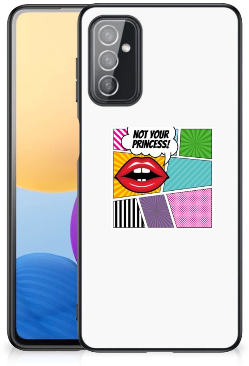Samsung Galaxy M52 GSM Cover Popart Princess