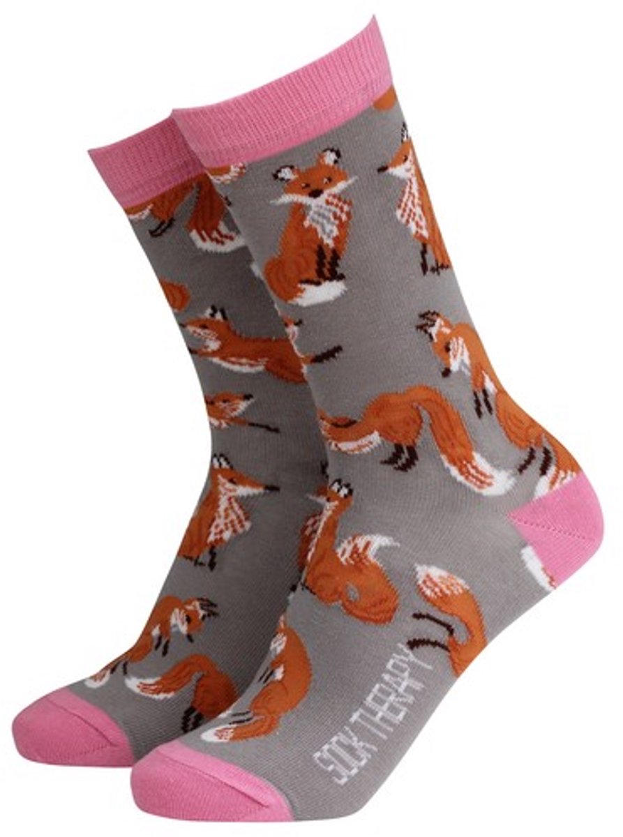 Sock Therapy Sokken - Vossen (maat 36-41)