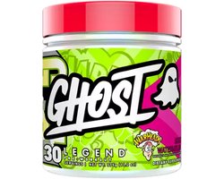 Ghost Ghost Legend Pre Workout - Pre-workout - Cafeïne, Bèta-Alanine, L-Citrulline - Blue Raspberry - 645 gram (30 porties) - 30 stuks