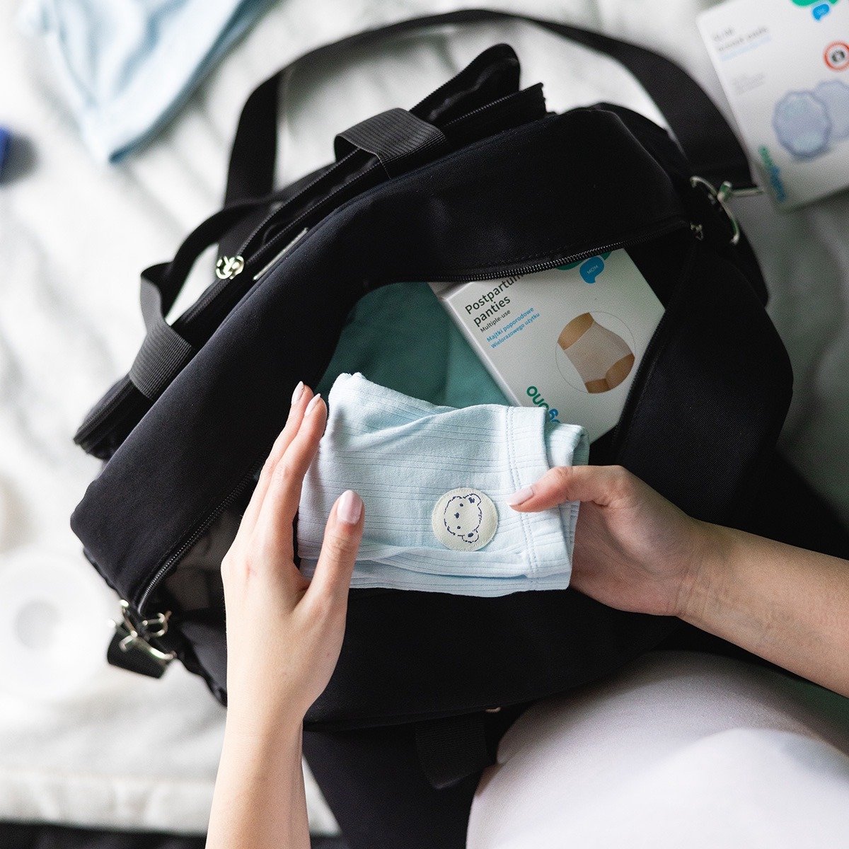 Baby Ono Travel Bag Zwart Multifunctionele Luiertas – foto 6