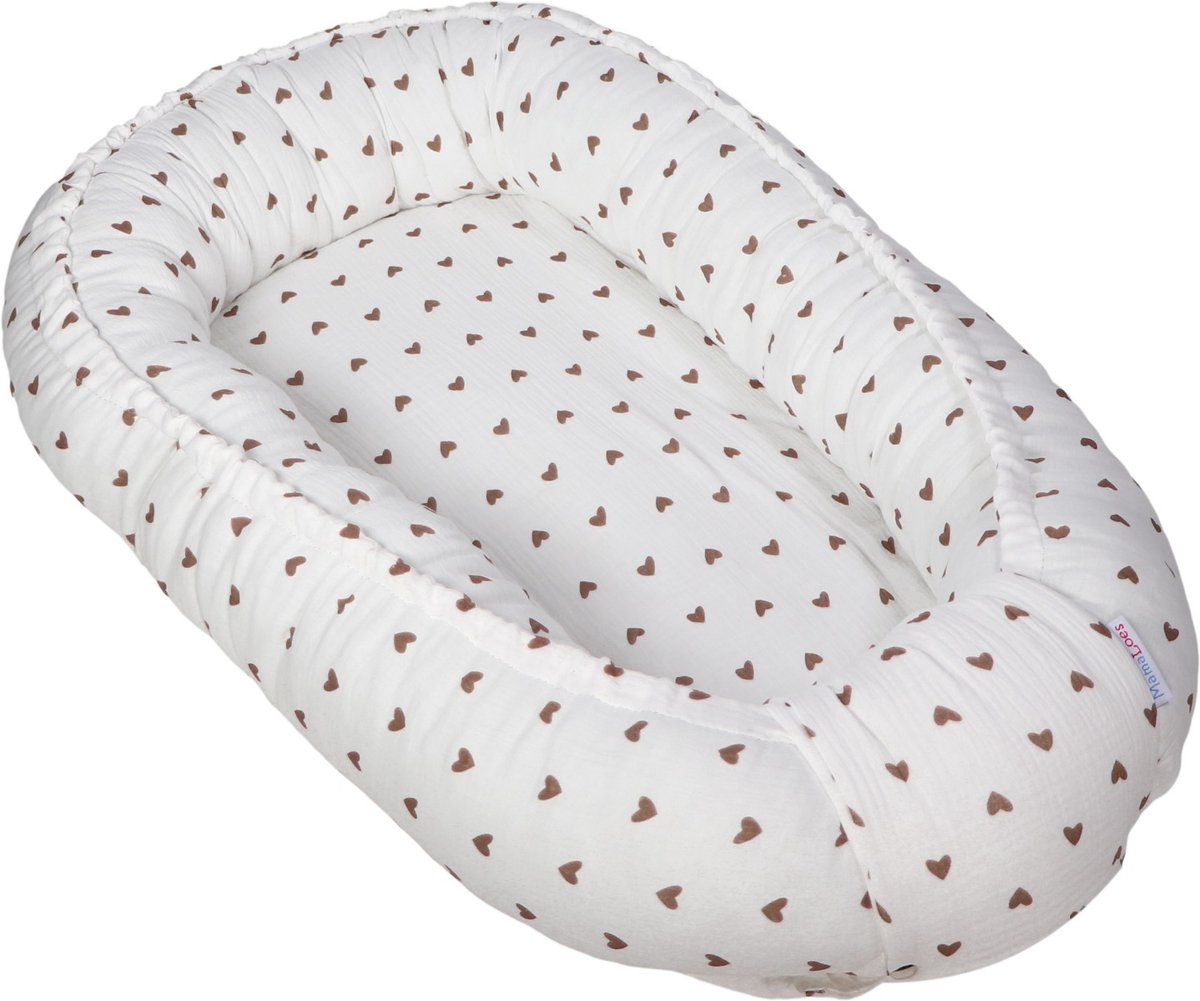 MamaLoes Hartjes Hydrofiel Babynest