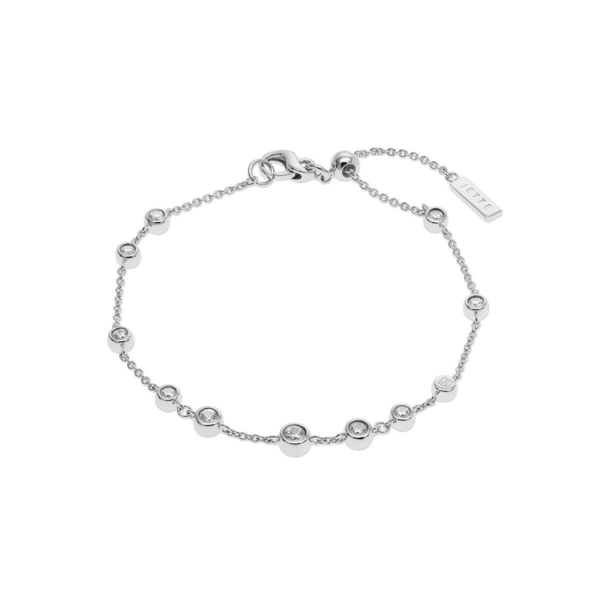 Jette - 89207960 - Armband - Dames - 925 Zilver - gepolijst met Zirkonia - 21cm