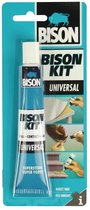 Bison Kit® tube 50 ml, sterke, universele contactlijm, vochtbestendig, vorstbestendig, -40°C tot +70°C, eenvoudig in gebruik, voor ontelbare reparaties