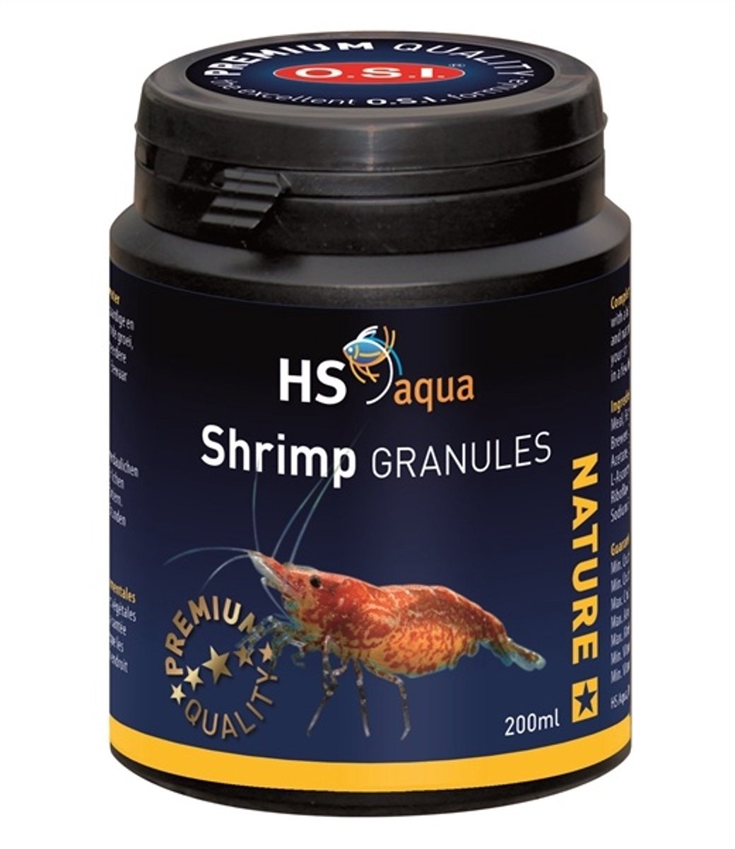 HS aqua Shrimp Granules - 200 ml - Garnalenvoer