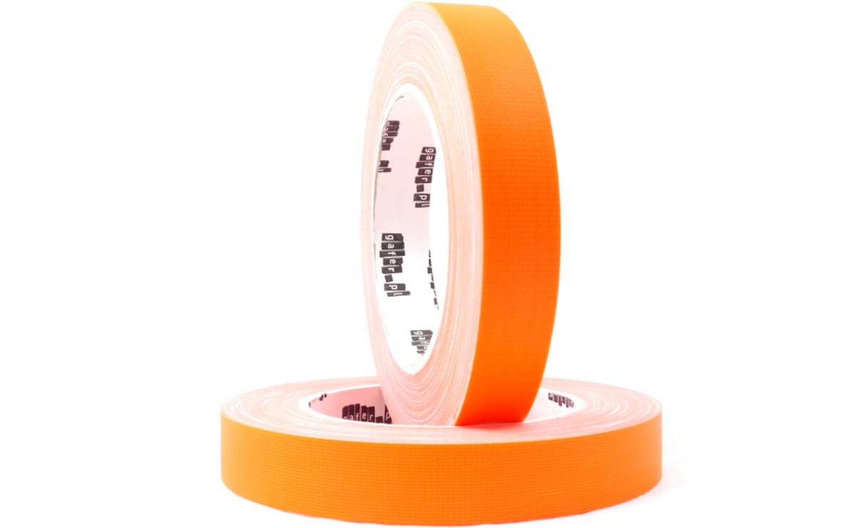 Gafer.pl Fluor Tape 19mm x 25m Oranje