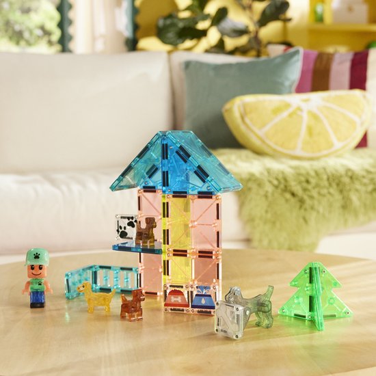 Magna-Tiles - Puppy Park 27 Stuks Set van Magna-Tiles — afbeelding 3