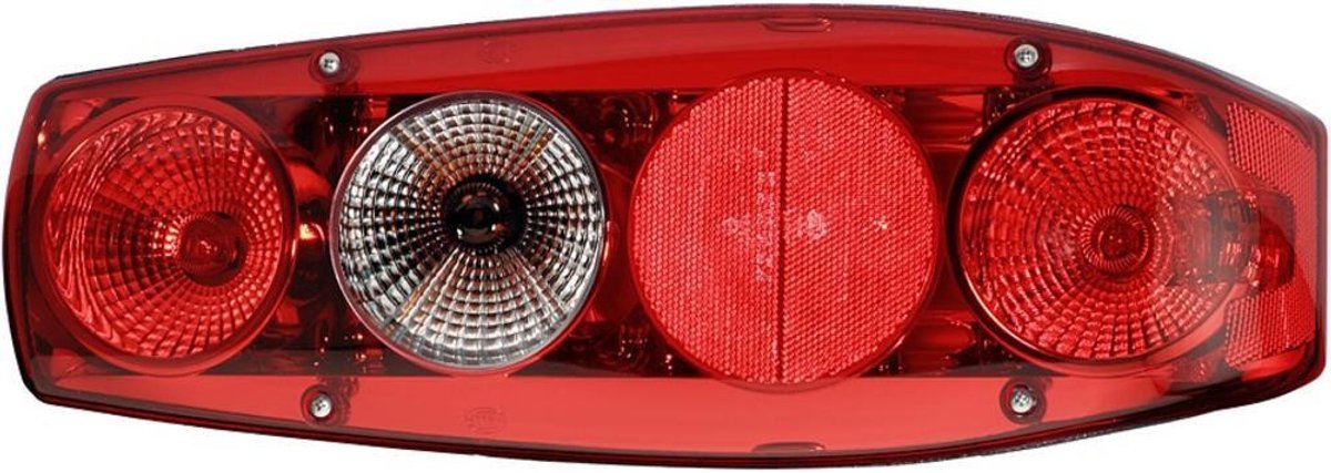 Hella Achterlicht Caraluna II Reflector/ Rem/ Knipper/ Mist/ Zijmarkering Camper Links