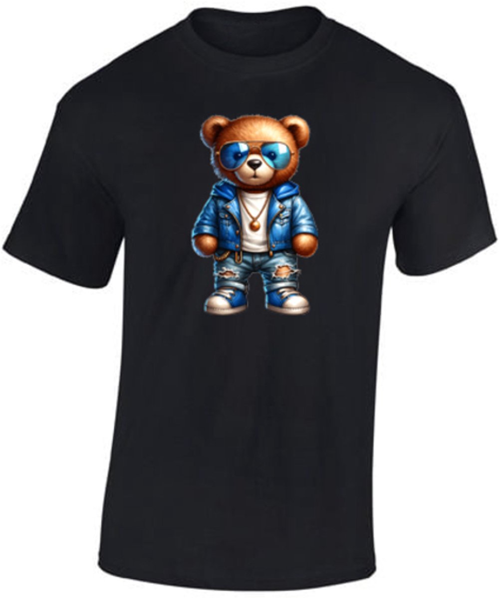 T-shirt blauwe beer