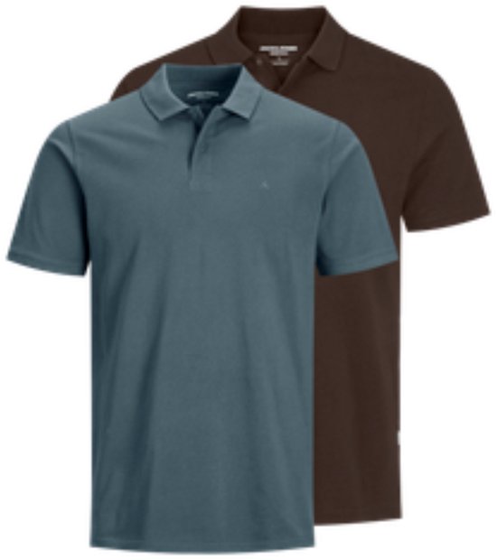 JACK&JONES - JJEBASIC POLO SS NOOS 2PK MP - Heren - Polo's