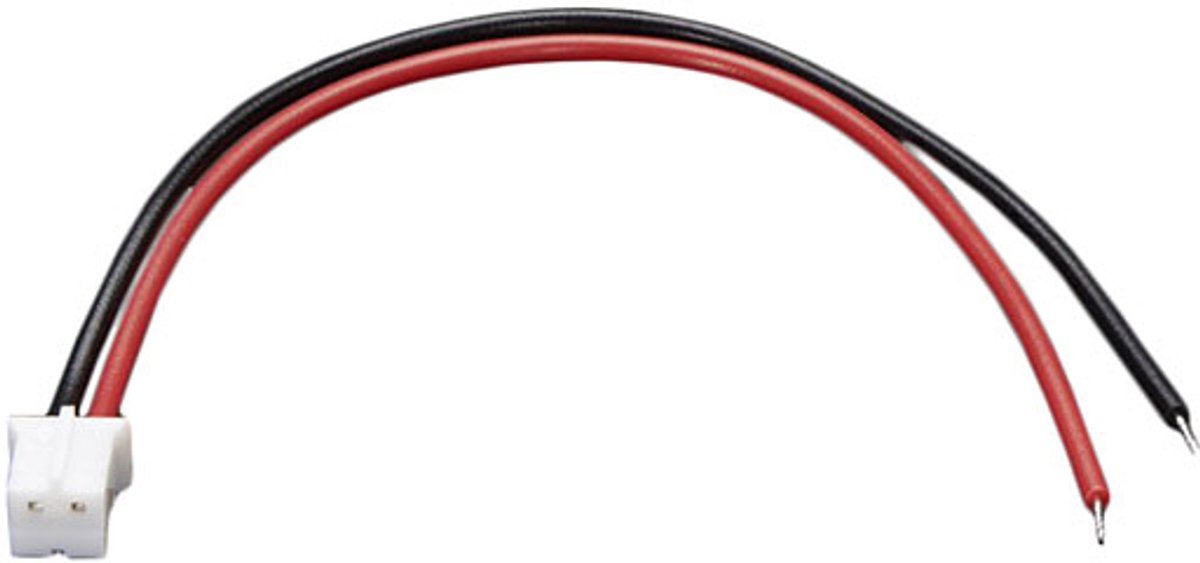 JST PH2.0 2-Pin Female Kabel – 15 cm – Enkelzijdige Connector