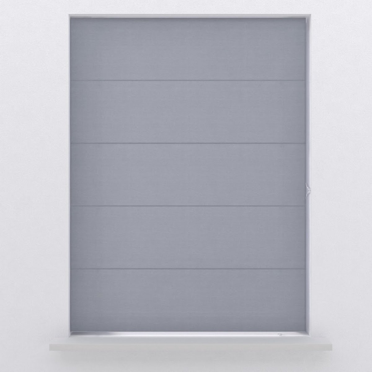 Vouwgordijn Easy Canvas - Grey - 130 x 180 – foto 4