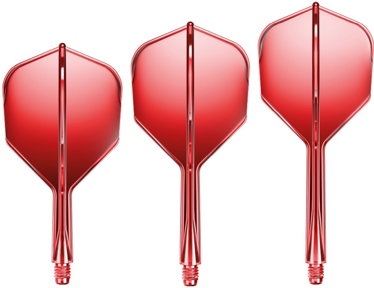 GOAT Air Red Clear NO6 - Dart Flights