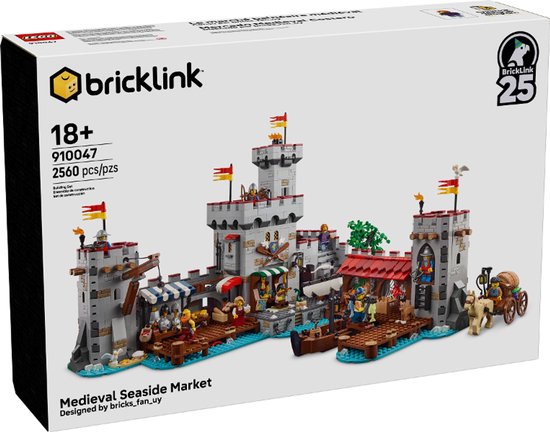 Foto: Lego 910047 medieval seaside market bricklink designer program series 4 