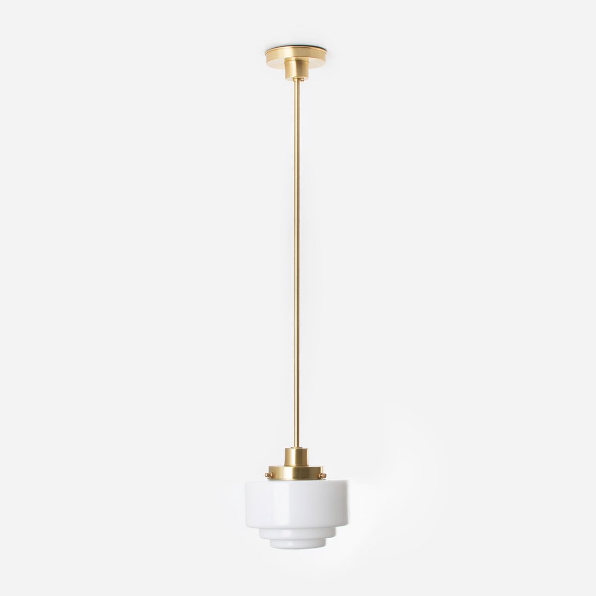 Hanglamp Getrapt Ø 20 20's Messing - Art Deco Trade