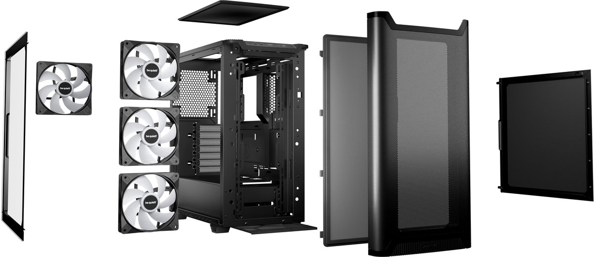 be quiet! PURE BASE 501 LX midi tower behuizing