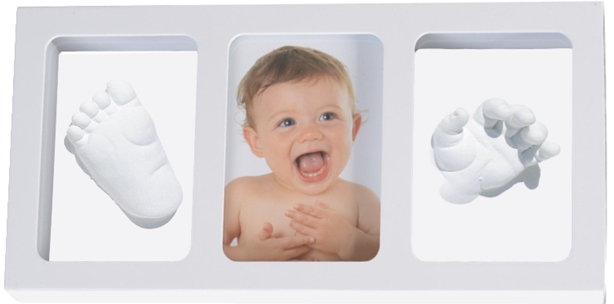 Goedkoopste Cangaroo 3D Hand and Footprint Gipsafdruk Kit met Fotolijst