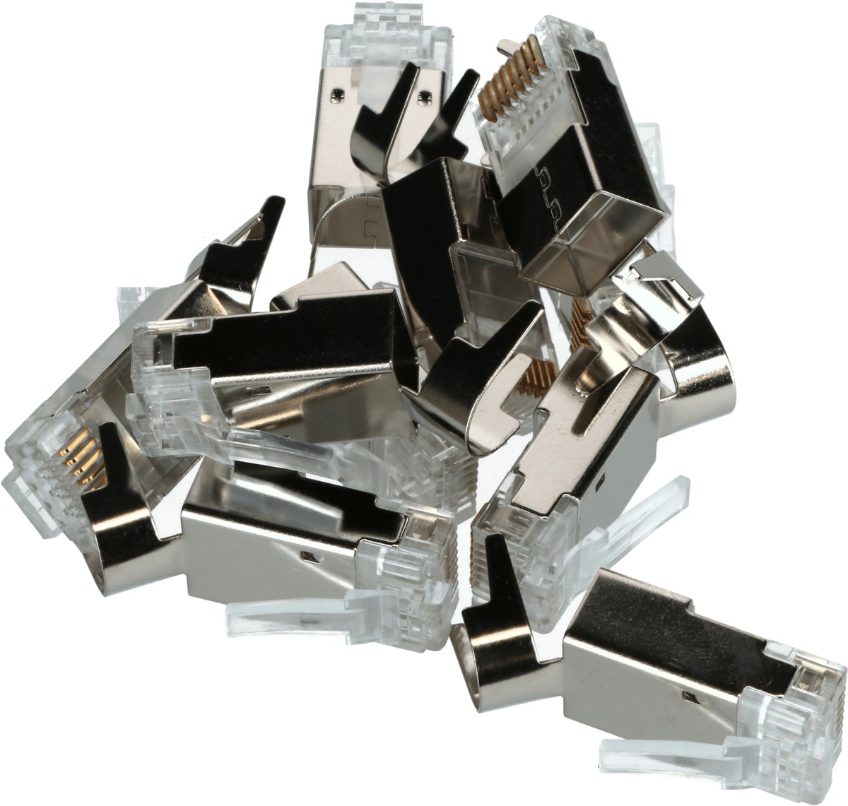 DANICOM FTP CAT6 RJ45 Connector - voor soepele kern - 10 stuks