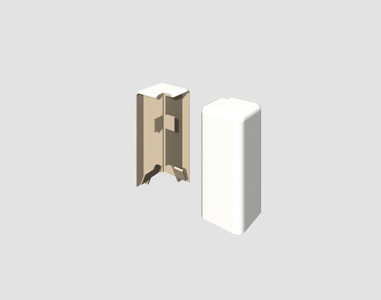 FAMI FBL98151000 basisrail van aluminium met verbindingsstukken 1500 mm FAMI FBL98151000 basisrail van aluminium met verbindingsstukken 1500 mm