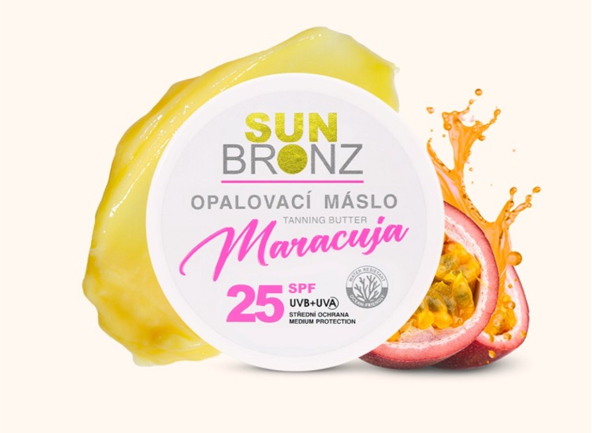 Zonnebrandboter SPF 25 – Met passievrucht - Natuurlijk bruinen met bescherming