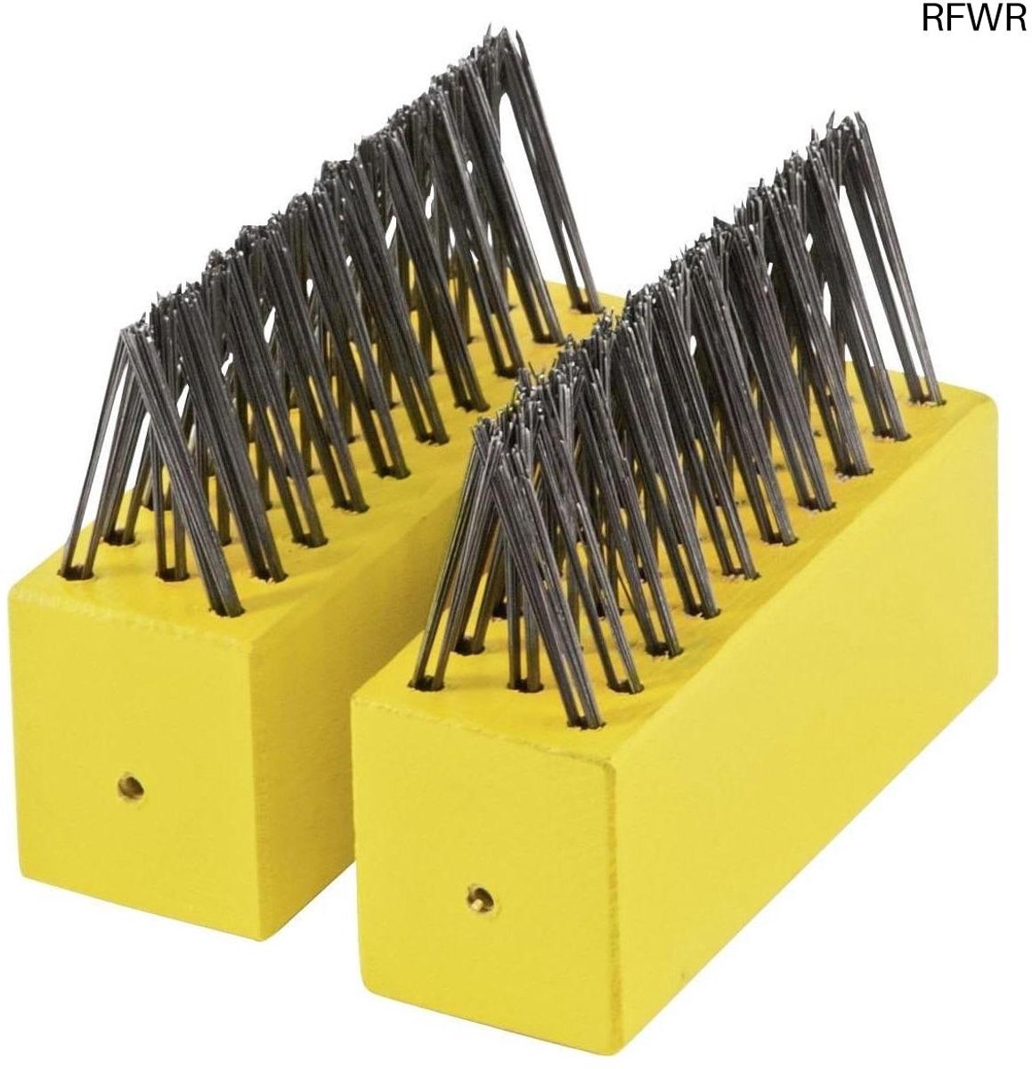 RFWR® Onkruidborstel met verwisselbare borstelkop voor tuinonderhoud - ergonomisch en duurzaam